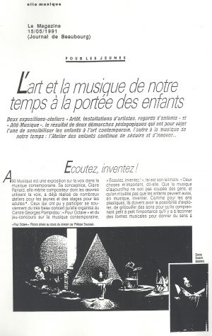 Allo Musique Claire Renard Centre Pompidou-1